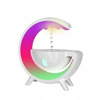 Silent Operation Water Drop Backflow Humidifier Easy-to-Clean Reservoir Anti-Levitation Humidifier Automatic Shut-Deactivated for Bedroom