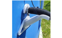 Flexible RV Sewer Hose Kit Corrugated Recreational Vehicle Drain Hose with Clamps Coiled Complete for Campers