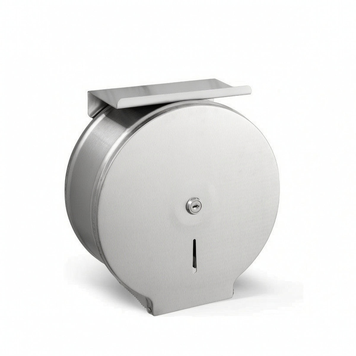 Bath Tissue Dispenser with Shelf Rustproof for Businesses