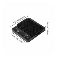 Espresso Scale LED Display Precision Coffee Scale Multiple Units Kitchen Gadget for Outdoor, Travel, Camping