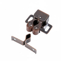 10 Pieces Easy to Install Ball Latch Coiled-Loaded Hardware Part Bronze Finish