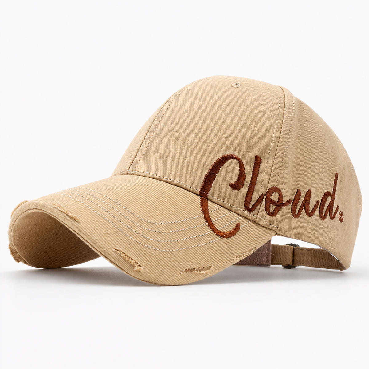 Open-Top Baseball Cap for Women with High Ponytail, Sun Protection, Adjustable