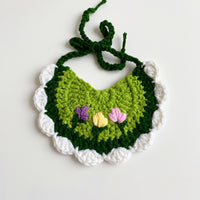 Cute Pet Collar Bib for Cats and Small Dogs - Rabbit, Cake, or Tulip Design