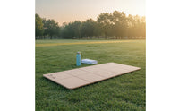 Anti-Slip Foldable Exercise Mat Portable Exercise Mat with Carry Bag Compact Textured for Travelers