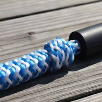 Stretchable Elastic Mooring Rope Saltwater Resistant Stretch Mooring Rope Heavy Duty Braid for Kayakers, Jet Skiers, Marina
