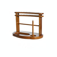 Yarn Storage Rack Tangle-Tangle-Resistant Yarn Stand with Spindle Organizer Compact Sturdy for Knitters, Craft Room