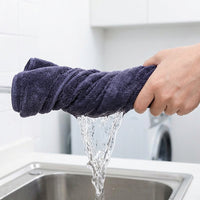 Microfibre Hair Towel and Hair Towel Wrap, 400gsm Microfibre Towel for Salon and Spa, Anti Frizz Hair Towel with Hook Border, 30x70cm, 1 Pack