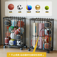 Basketball Storage Rack for Balls and Toys