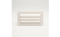Easy to Install Nylon Vent with Mounting Holes Rectangular Louvered Vent Compact Outlet Lightweight for Boat Owners, Boats, Cabins