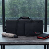 Wear-Resistant Trumpet Case with Shoulder Strap Padded Trumpet Case Reinforced Heavy-Duty for Musicians