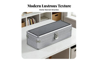 Transparent Lid Watch Display Box Dustproof Watch Display Case Dust-Proof for Women, Fathers, Dresser Top, Bedroom, Closet