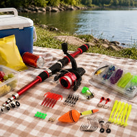 fishing rod and tackle kit