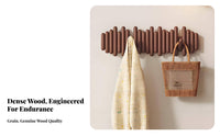 tooldamageno-cost Installation Flip-down wall surface hook storage rackSaving on the wall surface Hanger Easy to Install Home Organizer Minimalist Design for Renters, Homeowners, Families, Entryway, Bedroom, Hallway, Mudroom