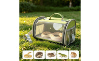 Breathable Mesh Snake Carrier Bag Adjustable Strap Crossbody Snake Carrier Portable Handle Pet Gear Escape-Proof for Outdoor
