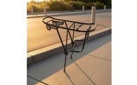 Mountain Bike Cargo Rack Heavy Duty Cycle Rear Rack for Cyclists, Commuting