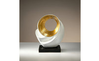 Abstract Sculpture Modern Geometric Sculpture Minimalist Sculptural Ornamental Piece for Living Room