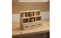 Wooden Desktop Cabinet Wooden Wood Desk Organizer 3 Drawers Tabletop Drawer Box