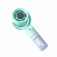 Fan with Water Spray Easy to Carry Handheld Fan with Water Reservoir Operated Portable Misting Humidifier for Commuters, Desk
