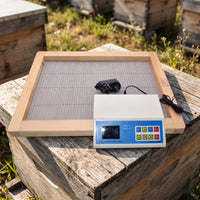 Bee Sting Secretion Collector with Control Box Electricwire-Grid Sting Secretion Collector Wooden-Frame Equipment for Beekeepers, Beekeeping, Apiary