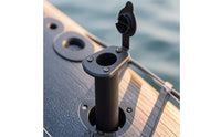 Fishing Rod Holder Easy to Install Flush Mount Rod Holder Accessory Long-Lasting Hardware Sleek for Anglers