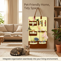 Wall Hanging Organizer Bag with Pockets, Hanging Storage Bag for Bedroom Study, Organizer Bag Household Storage
