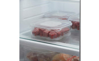 Microwave Safe Meat Freezer Box Airtight Seal Freezer Food Container Portion Control Stackable Food Storage Box Long-Lasting Plastic for Kitchen