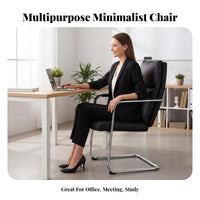 High spine support spine supportrest Cantilever Base Chair Ergonomic Design Office Furniture Modern and appearance Conference Seating Padded Armrests for managerials, video game enthusiasts, Study Room, Reception Area, Gaming Setup