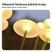Waterproof Solar Toadstool Lights Easy Installation Solar Toadstool Light Dusk to Dawn for Patio, Yard, Flower Bed