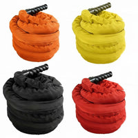 Battle Rope, Iron Ring, Power Training, Home Gym, Protective Sleeve
