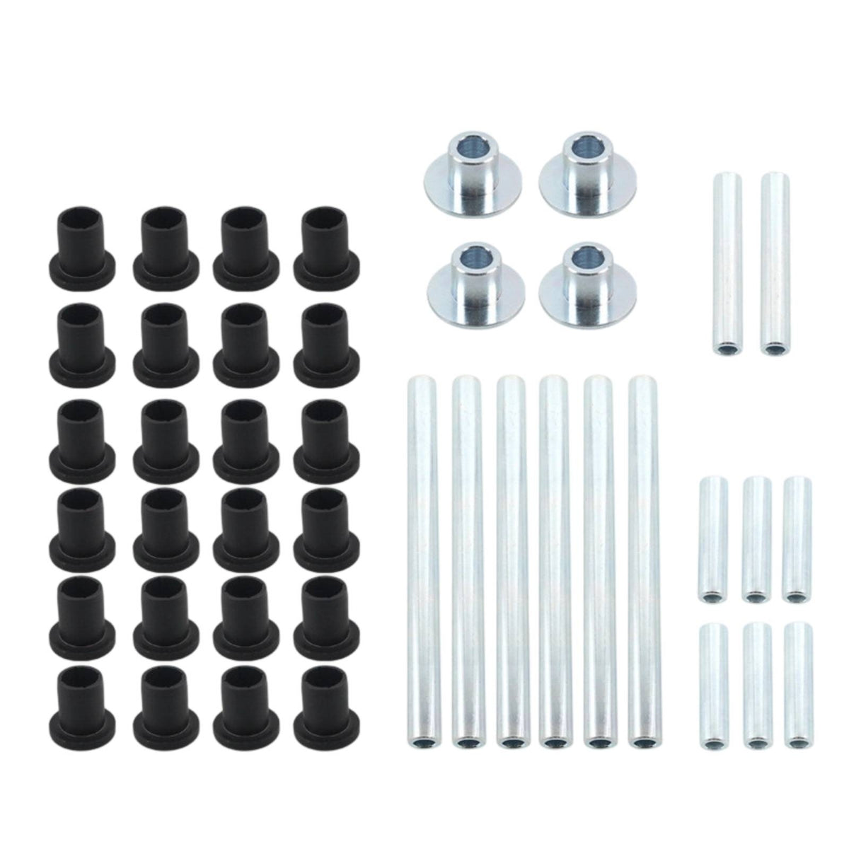 Rear Bushing Kit with Tubes Replacement Parts Wear-Resistant for ATV Owners