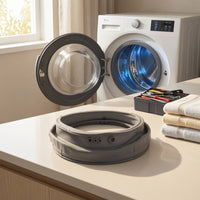 Replacement Washer Door Boot Seal Sturdy Front Load Washer Door Seal Flexible Leakproof for DIYers