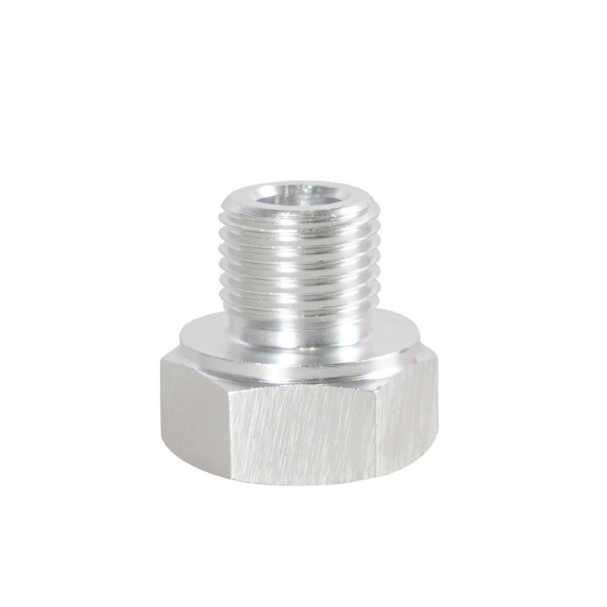 Aluminum Sensor Thread Adapter Machined Sensor Adapter Compact Fitting High Temperature for Automotive Plumbing