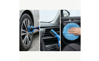 Professional Car Cleaning Kit with Drill Brushes Complete Drill Brush Set Soft Wheel Brush Portable for Garage