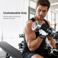 Unisex Half Finger Cycling & Workout Gloves - Shock Absorbing, Non-Slip, Breathable