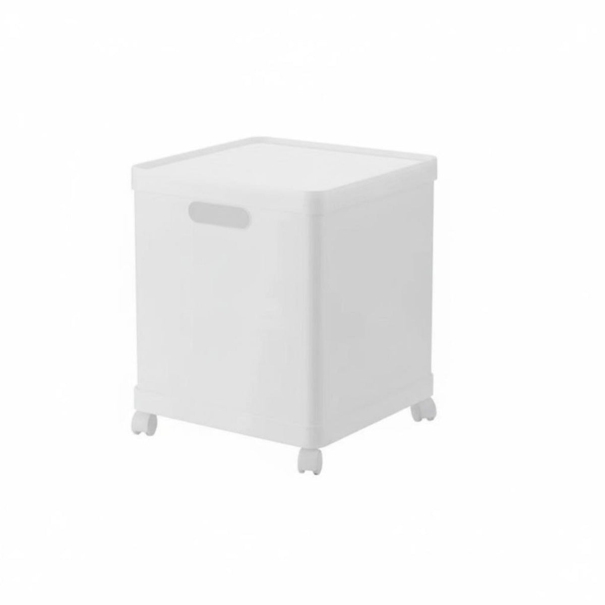 adaptable Foldable Cubby Box Large Capacity Household Storage Stackable Organizing container Integrated Handle for Home Organizers, Students, homeowners, Closet, shelf, Living Room, Bedroom