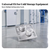 Cylindrical Rollers Roller Mounting Plate Industrial Two-Roller Roller Bracket