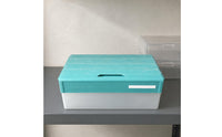 Hard Box Rectangular Flip-Open Lure Box Removable Dividers Gear Organizer