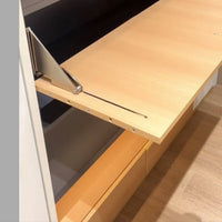 Folding Table Hardware Kit Wall-Mounted Flip-down Table Support Equipment wearResistant Folding Bracket for Woodworkers, Carpenters, Workplaces