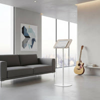 Floor Book Stand Versatile Adjustable Music Stand Two-Hand Friendly Furniture for Writing