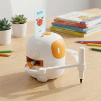 Insert-and-Play Drawing Robot with Cards Screenscreenless Drawing Robot Interactive Painting Learning Toy Creative for Preschoolers