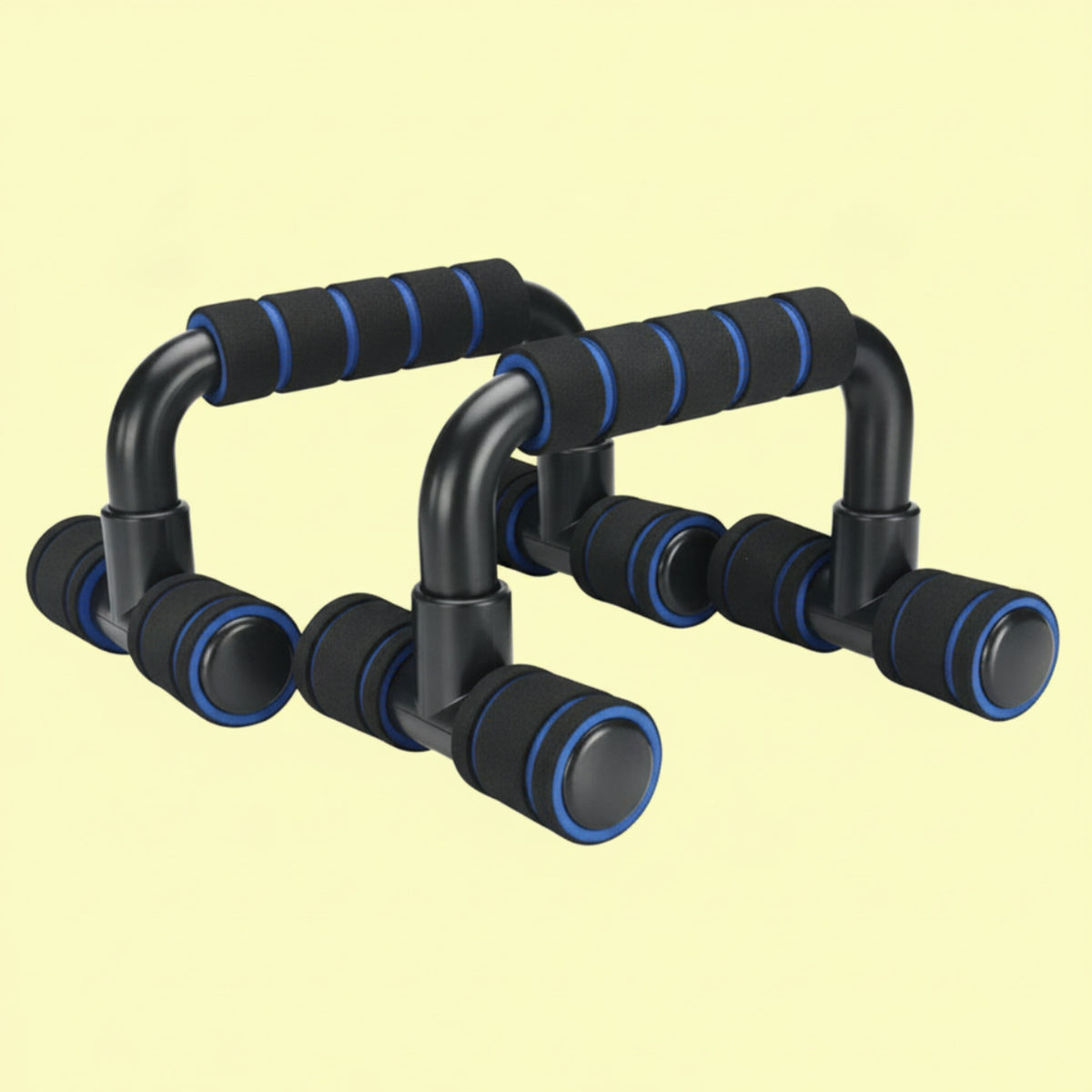 2 Pieces I-Shaped Push-up Stands Portable Push-up Stands Heavy Duty for Home Gym
