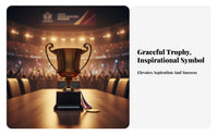 Patented Design Metal Award Cup Exquisite Workmanship Championship Award Custom Engravable for Athletes, Teams, Tournaments, Championships