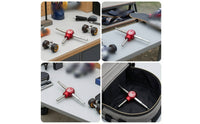 Portable Skate Tool with Bearing Puller Multi-Functional 3 in 1 Skate Tool Sturdy Heavy Duty for Skatepark