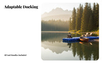 Plastic Pontoon Block Interchangeable Design Buoyant Dock Cube Walkway Pontoon Section High Buoyancy Water Scooter Raising