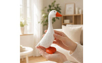 Compact Goose Statue
