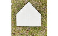 Portable Baseball Plate Marker Flat Design Baseball Field Marker Plate Long-Lasting Sports Training Gear High Visibility