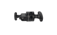 Swivel Clamp with V-Grooves Adjustable Camera Accessory Clamp Compact Mount for Photographers, Videographers, Studio, on-Location Rigging