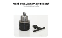 1.5-10mm Keyed Drill Chuck Multi-Functional Grinder to Drill Converter Angle Grinder Thread Adapter Easy Installation for Garage