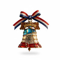Lightweight Hummingbird Ornament Easy to Hang Patriotic Bird Ornament Sturdy Hanging Hummingbird Decoration Shiny