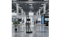 Telescopic Backdrop Simple Setup Assembly Foldable KT Poster Board Stand Portable Water Based Sign Holder for Retailers, Businesses, Retail Stores